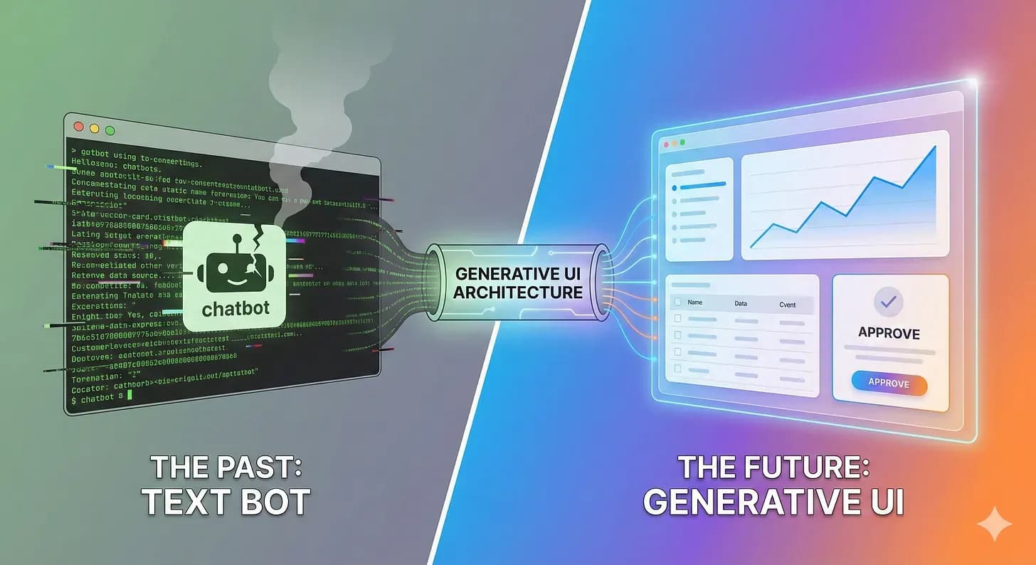 From Chatbots to Adaptive Interfaces: The Shift to Generative UI
